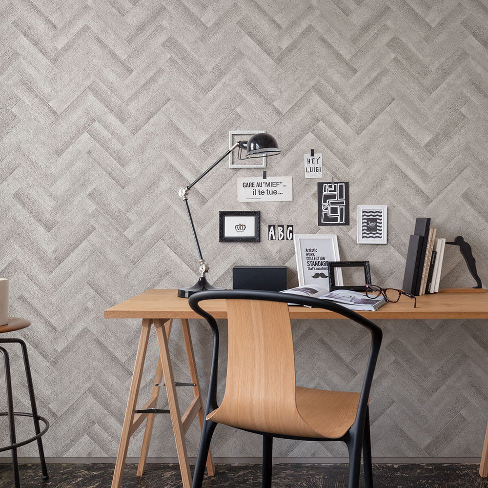 粗めコンクリートヘリンボーン|LV2295|サンプル