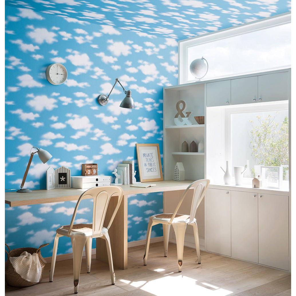 空柄|LV2369|のり付き壁紙