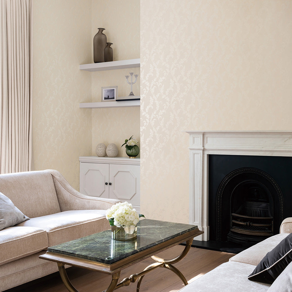 あたたかみのあるアカンサス|LV2408|のり付き壁紙