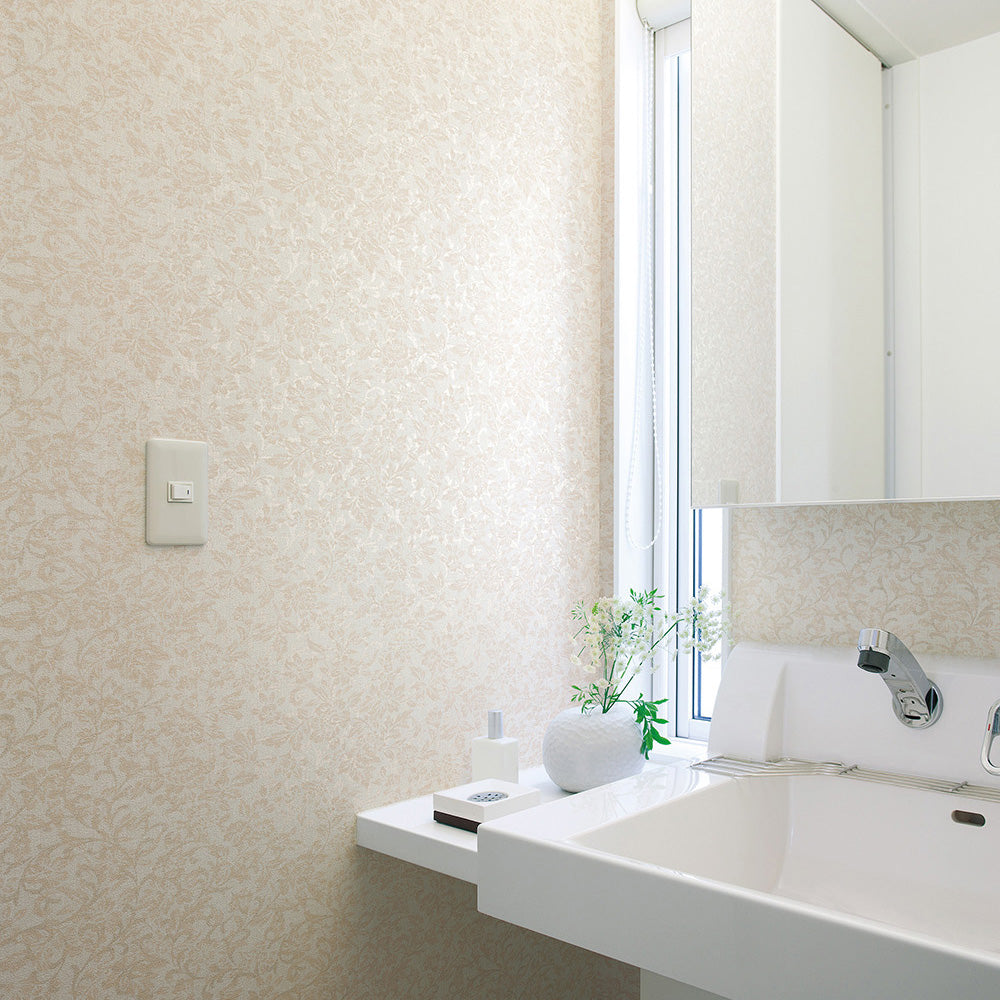 【消臭】セピアな花園|LV2606|のり付き壁紙