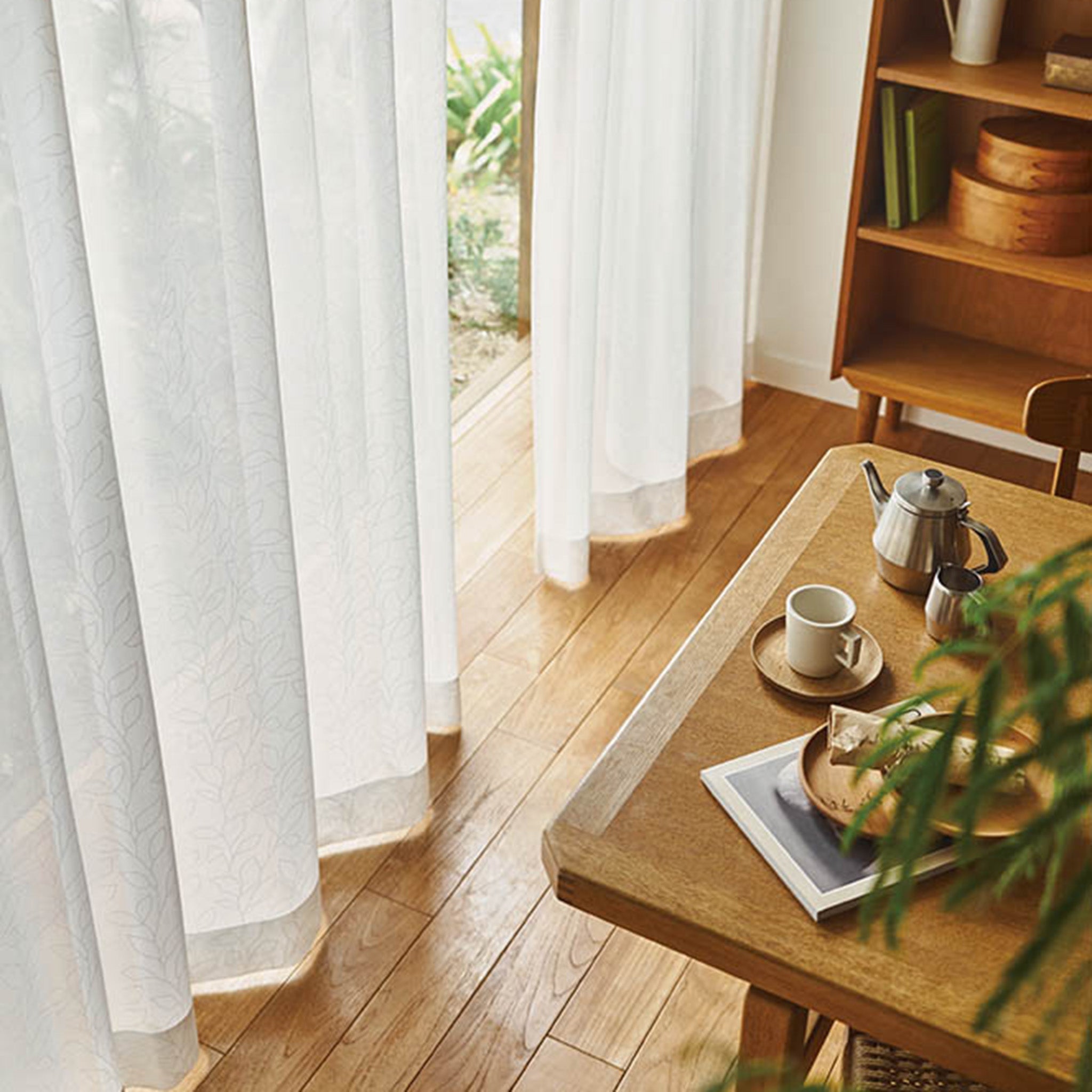 Leaf|EC1092|レースカーテン