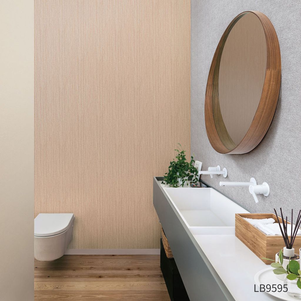 【量産】オーク柾目(目地なし)|LB9594~LB9596|サンプル