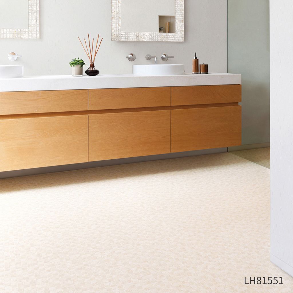 LIKIYA クッション サイン 1 LH81550・LH81551 リリカラ クッションフロア＜モザイクタイル＞