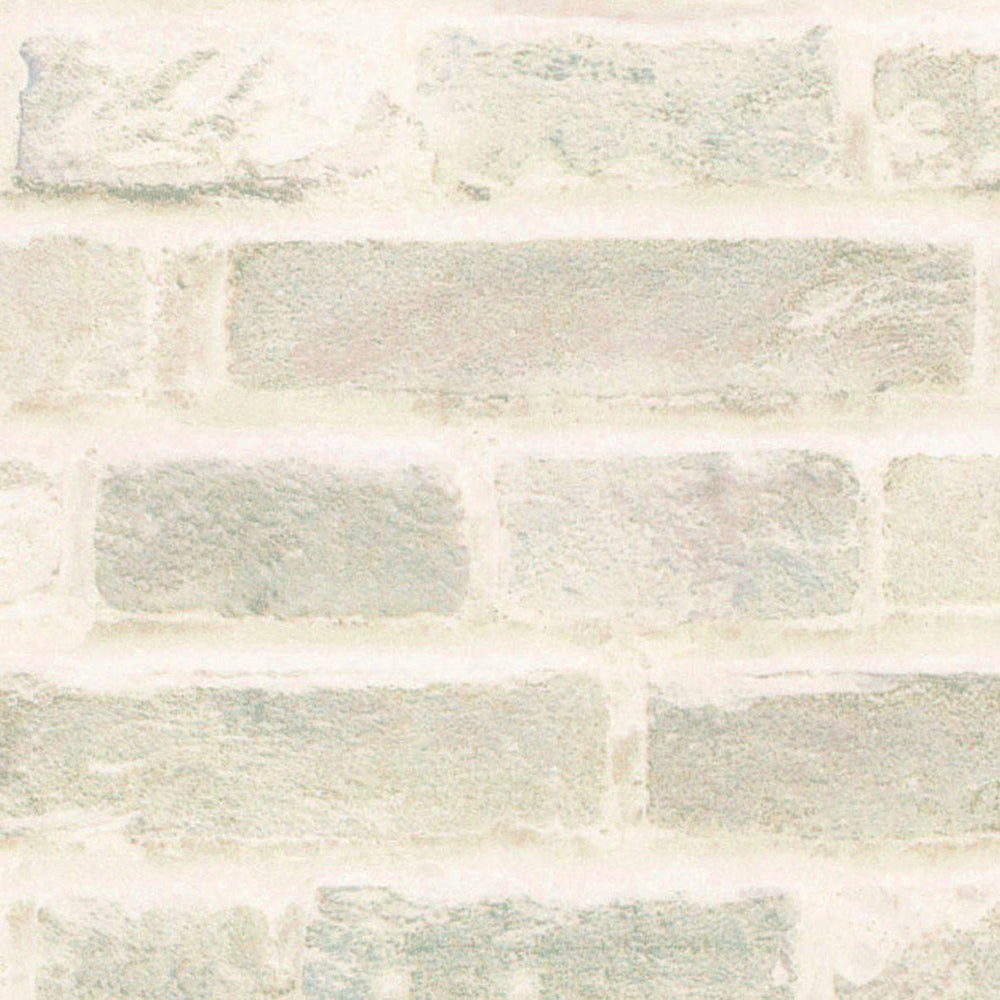 温かみある白レンガ|LL6165|サンプル