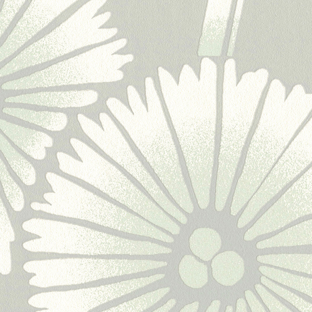 変わり立涌に菊松葉|LL6221~6223|のり付き壁紙