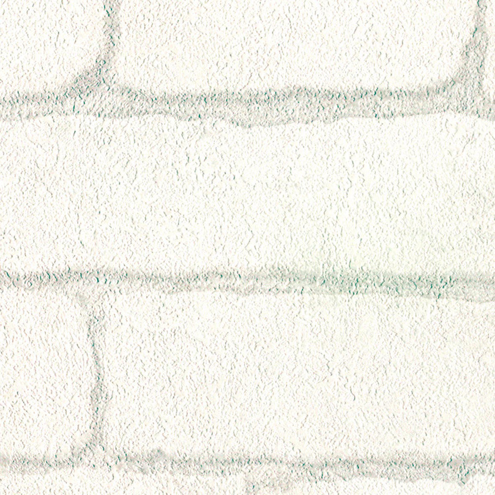 ホワイトブリック|LL7274|のり付き壁紙