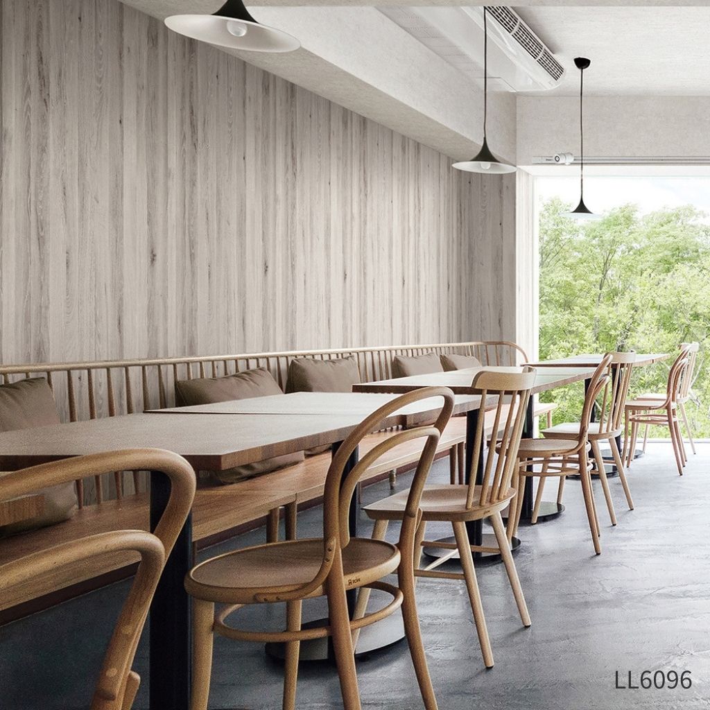 オーク板目(目地なし)|LL6096|のり付き壁紙