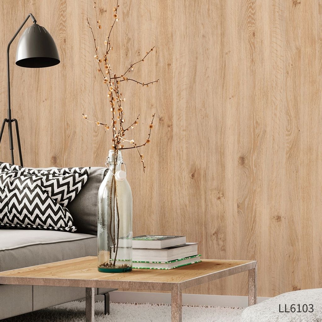オーク板柾(目地なし)|LL6103|サンプル