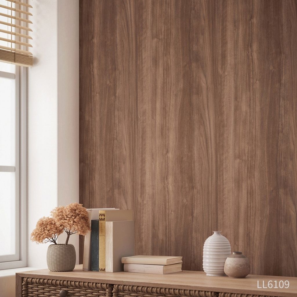 ウォールナット板柾目|LL6109・6110|サンプル