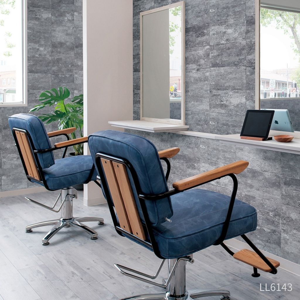 コンクリートタイル|LL6143|のり付き壁紙