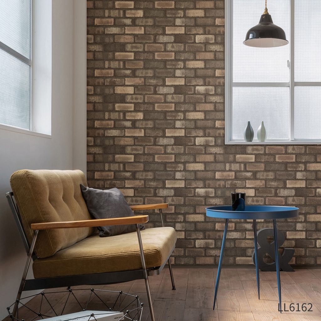 ダークブラウンブリック|LL6162|サンプル
