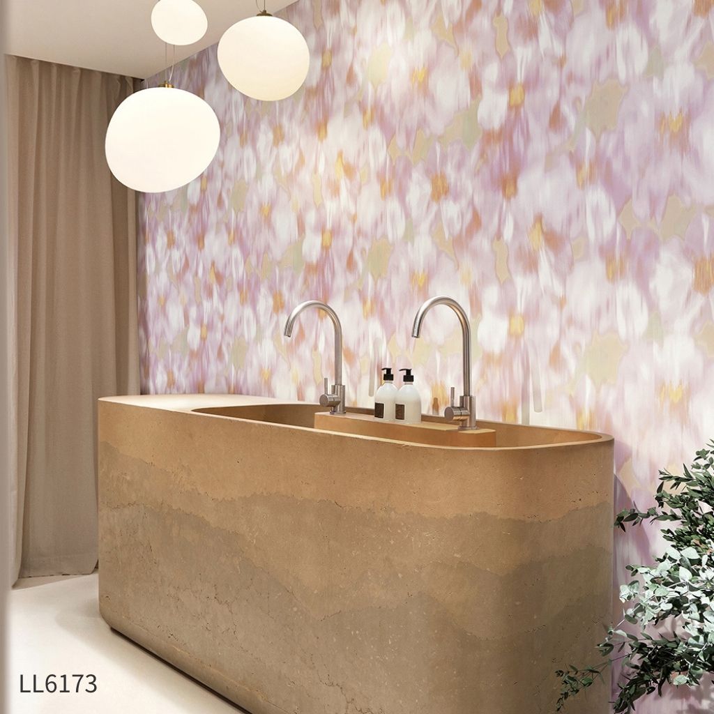 mystical flower|LL6173|のり付き壁紙