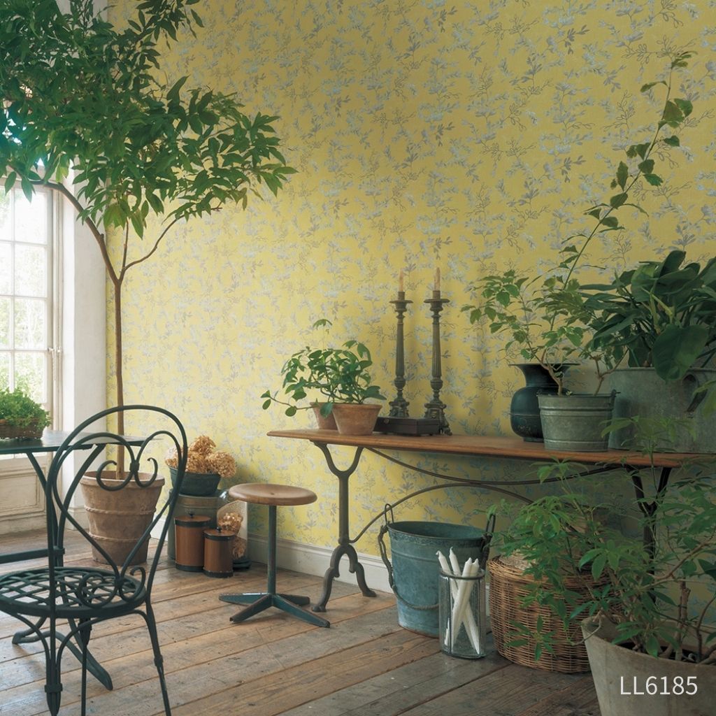 葉っぱのゆらぎ|LL6185|のり付き壁紙