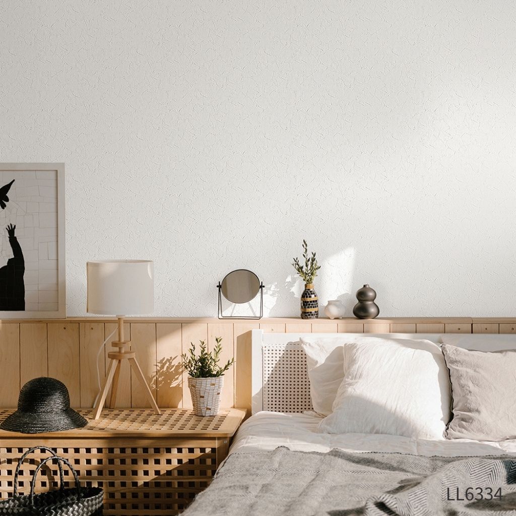 アンティークな塗り壁風壁紙｜LL6334｜のり付き壁紙