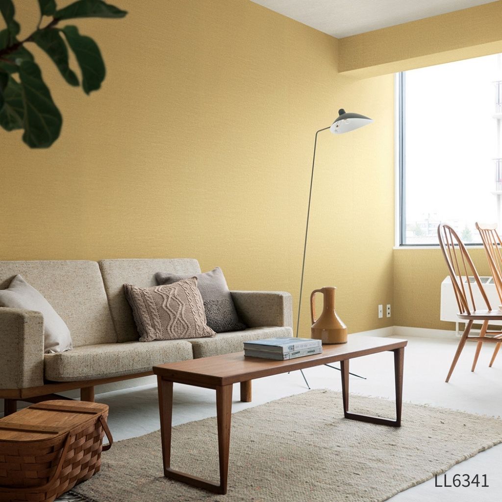 カジュアルな横ライン|LL6340・6341|のり付き壁紙