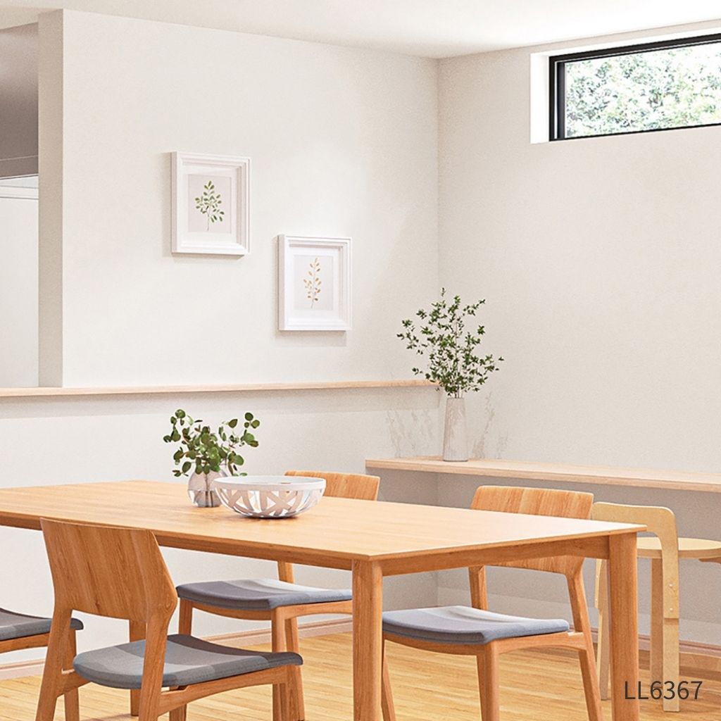 この部屋のもの全て 織物調壁紙（天井）｜LL6367｜のり付き壁紙