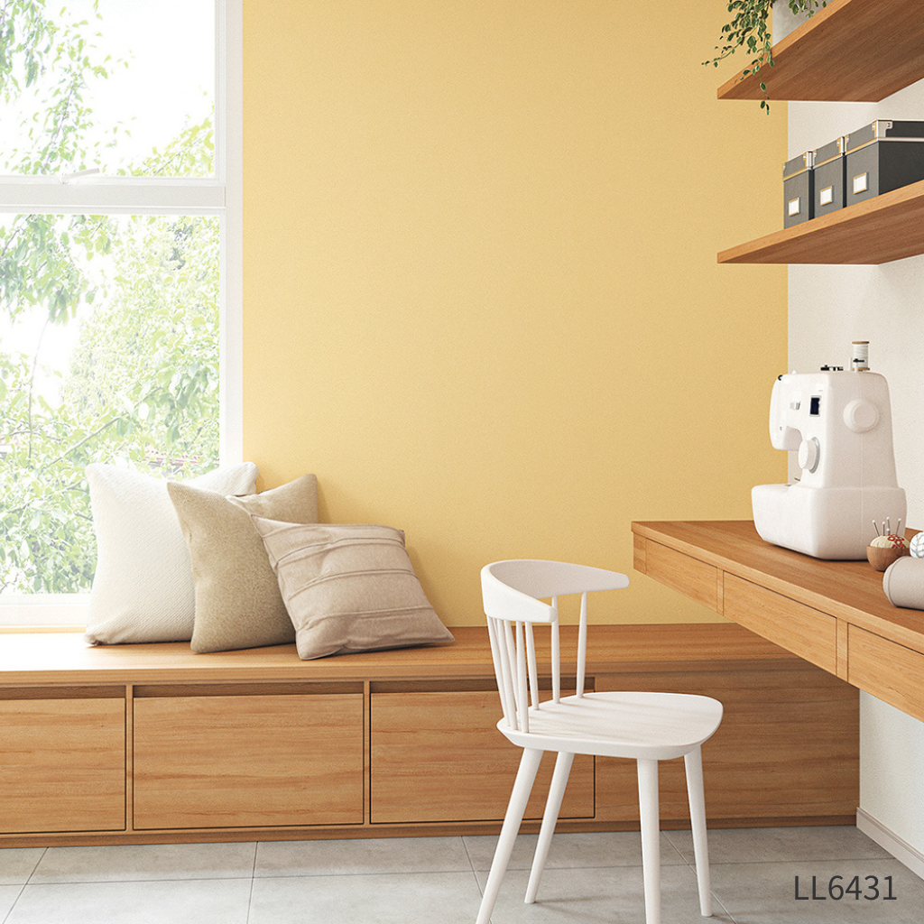 くすみカラー×シンプル|LL6429~6443|のり付き壁紙