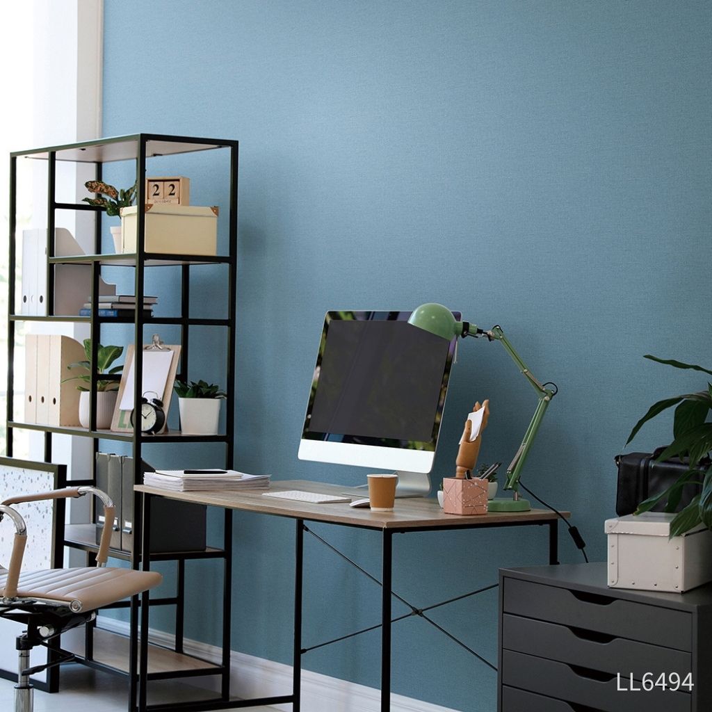 シンプルな織物調|LL6493・6494|のり付き壁紙