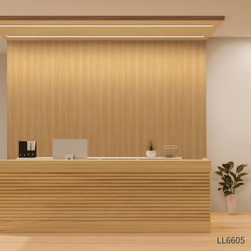 シアガリキレイ×木目調|LL6604・6605|のり付き壁紙