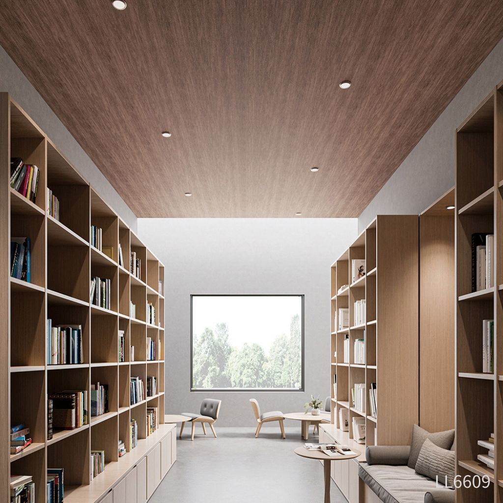 シアガリキレイ×木目調|LL6608・6609|のり付き壁紙