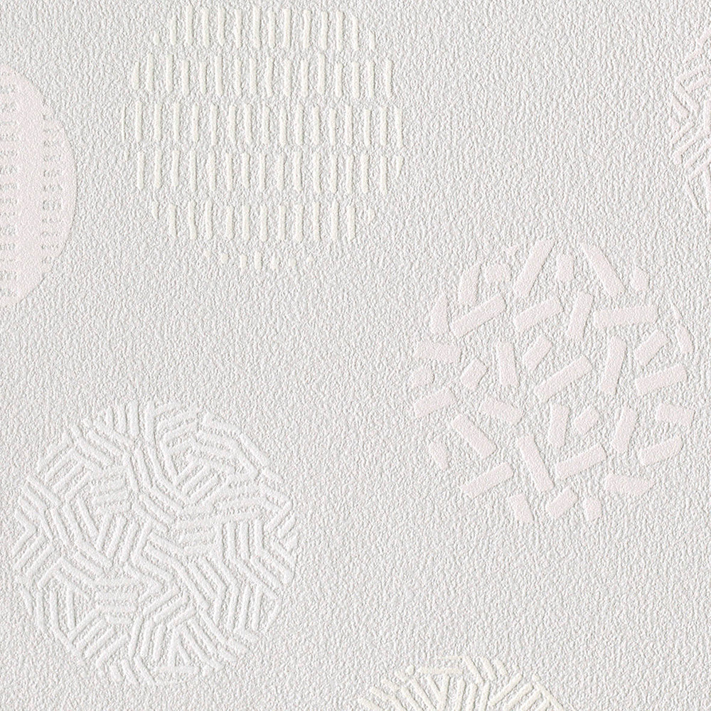 淡い手毬|LV2393・LV2394|のり付き壁紙