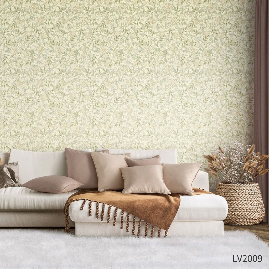 Jasmine-ジャスミン|LV2009・LV2010|のり付き壁紙