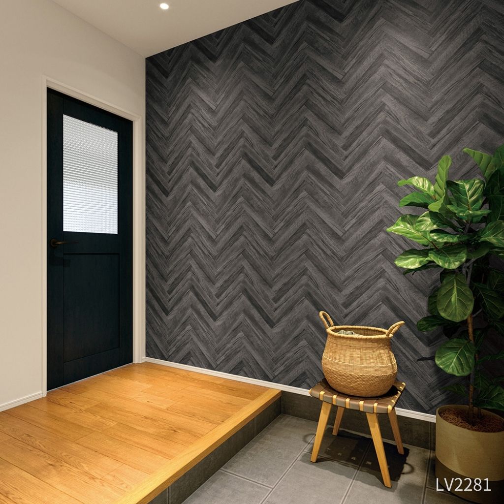 モダンなヘリンボーン|LV2280・LV2281|のり付き壁紙