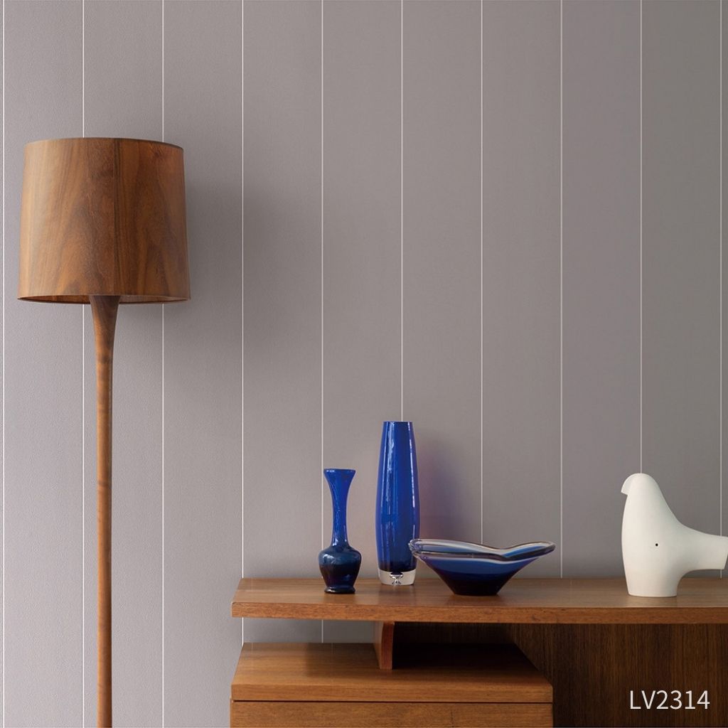 シンプルな太めストライプ|LV2313・LV2314|のり付き壁紙