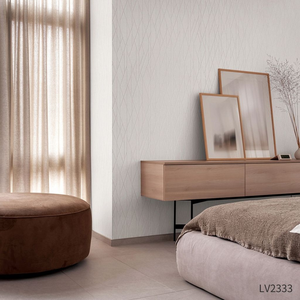 シックな幾何学模様|LV2333~LV2336|のり付き壁紙