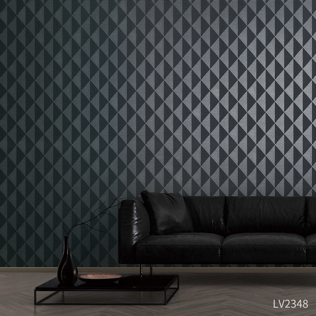 幾何学模様|LV2347・LV2348|のり付き壁紙