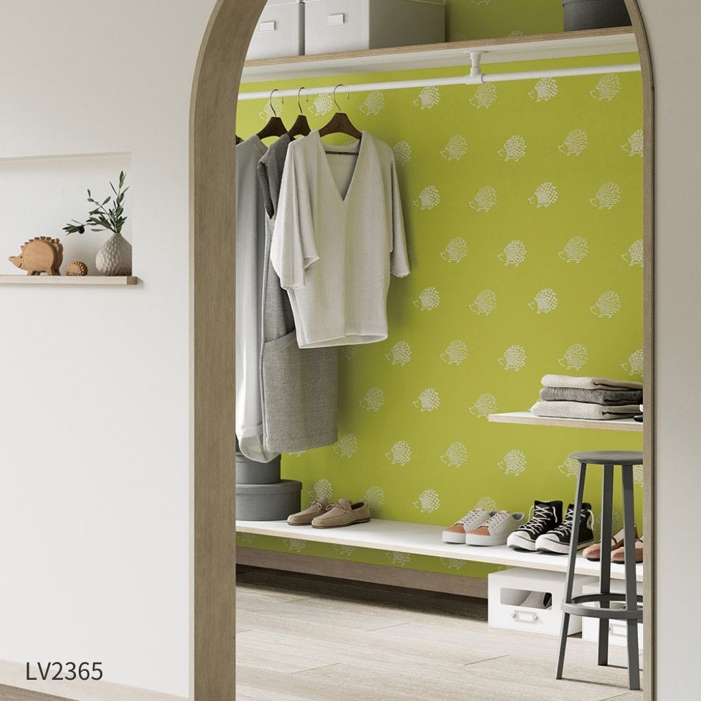 ハリネズミ|LV2364・LV2365|のり付き壁紙