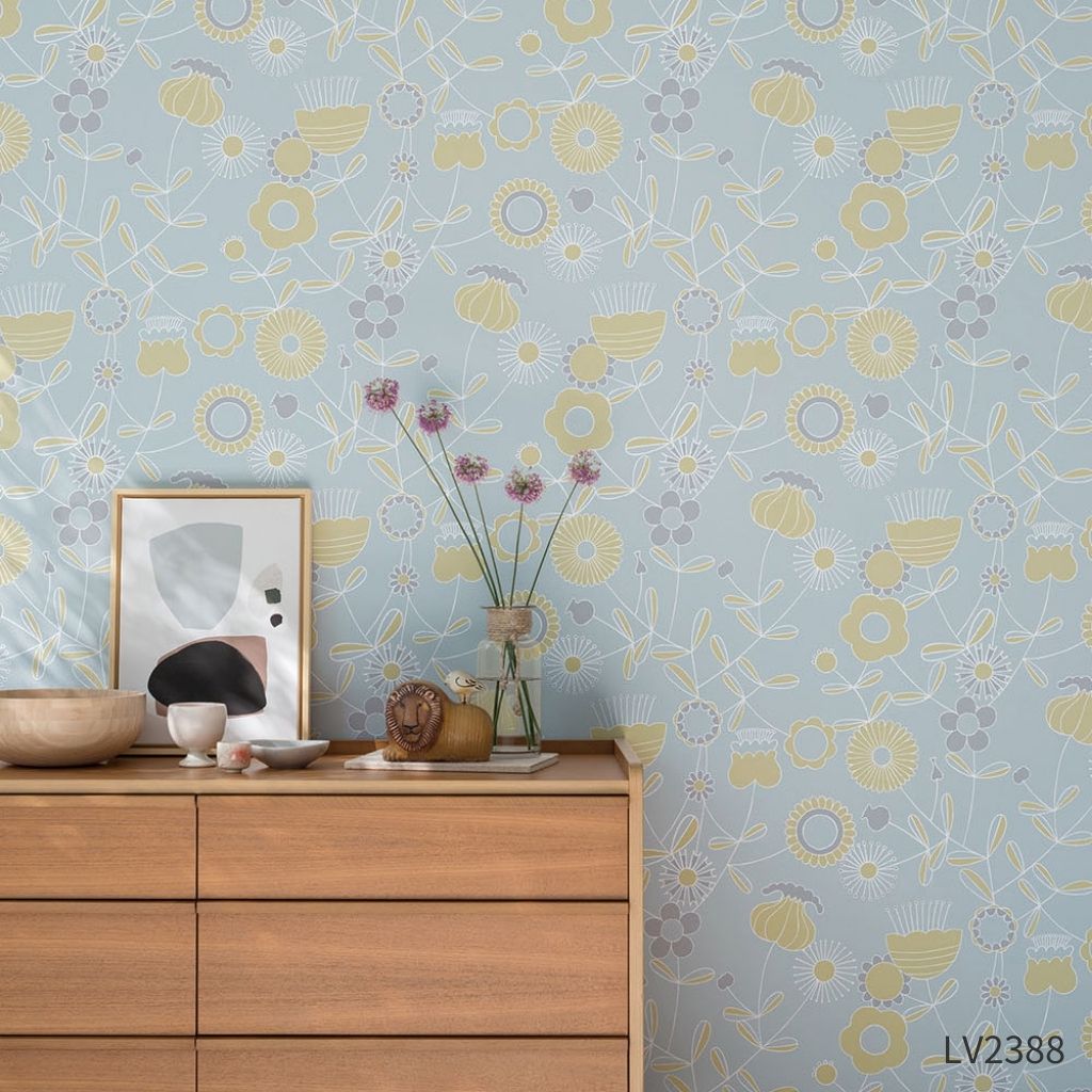 北欧のさわやかな花畑|LV2388・LV2389|サンプル