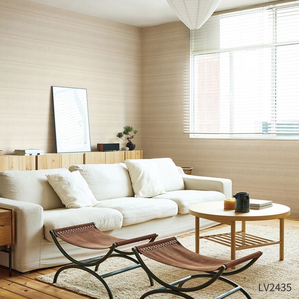 和風織物調|LV2434・LV2435|のり付き壁紙