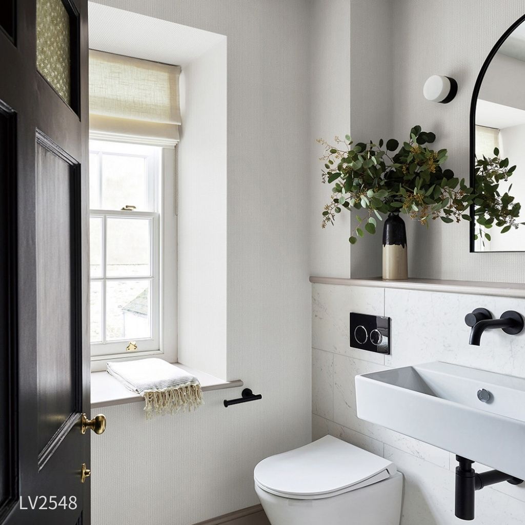 【消臭・汚れ防止】小さなタイル|LV2547~LV2549|のり付き壁紙