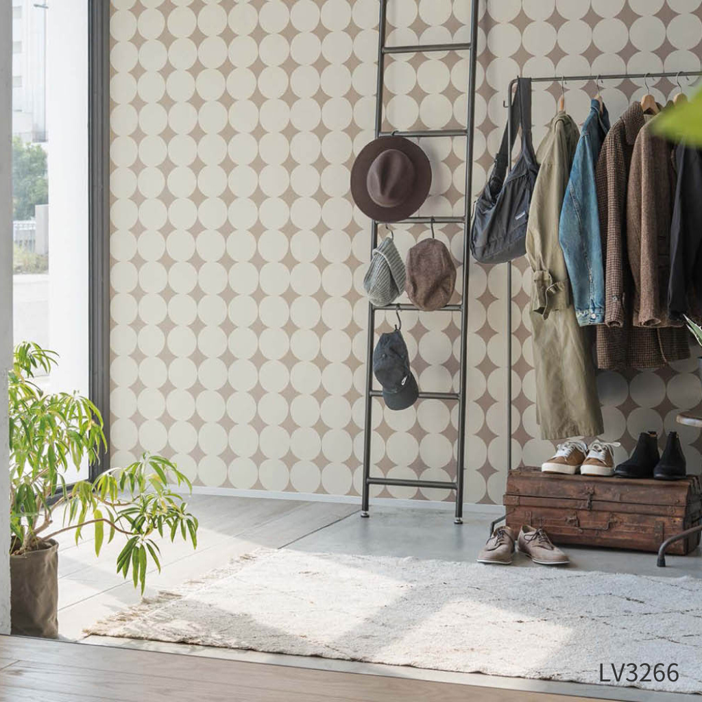 大きなドット柄|LV3266・LV3267|サンプル