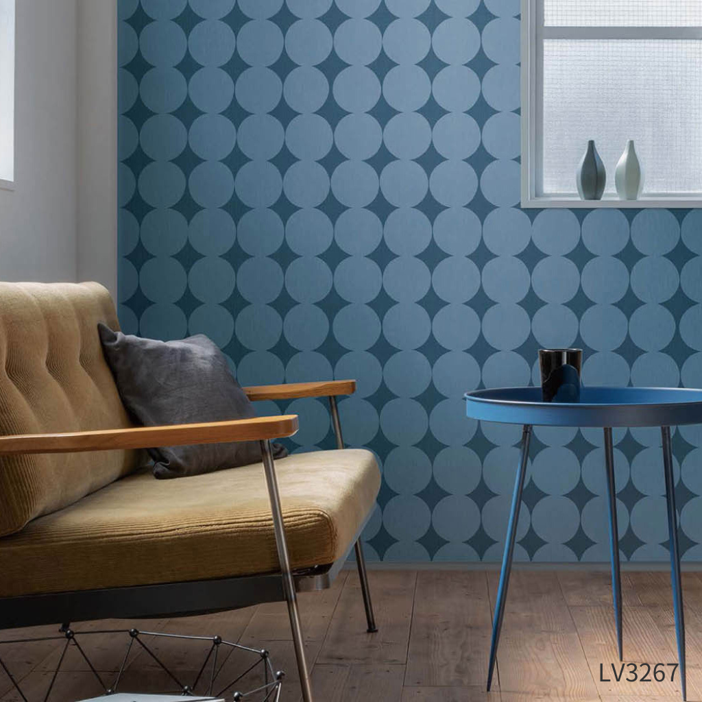 大きなドット柄|LV3266・LV3267|サンプル