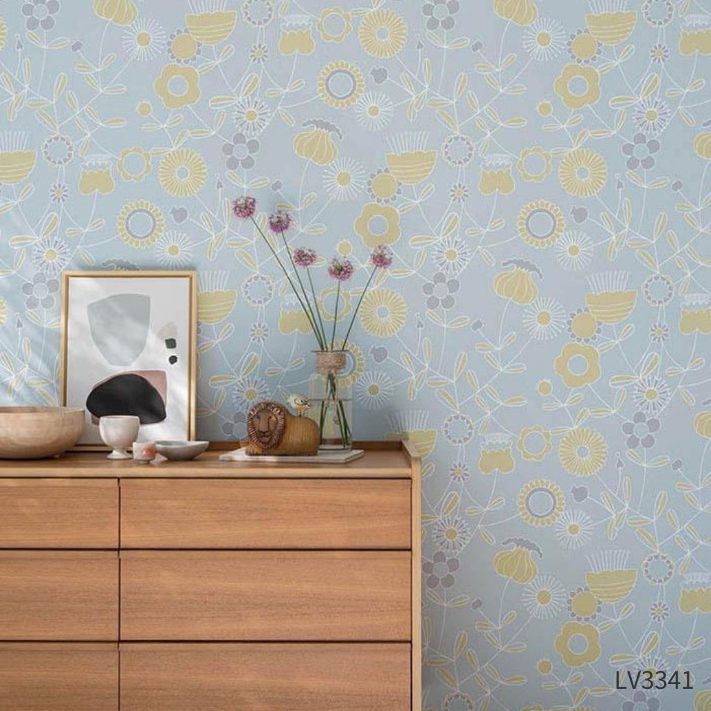 北欧のさわやかな花畑|LV3341・LV3342|サンプル
