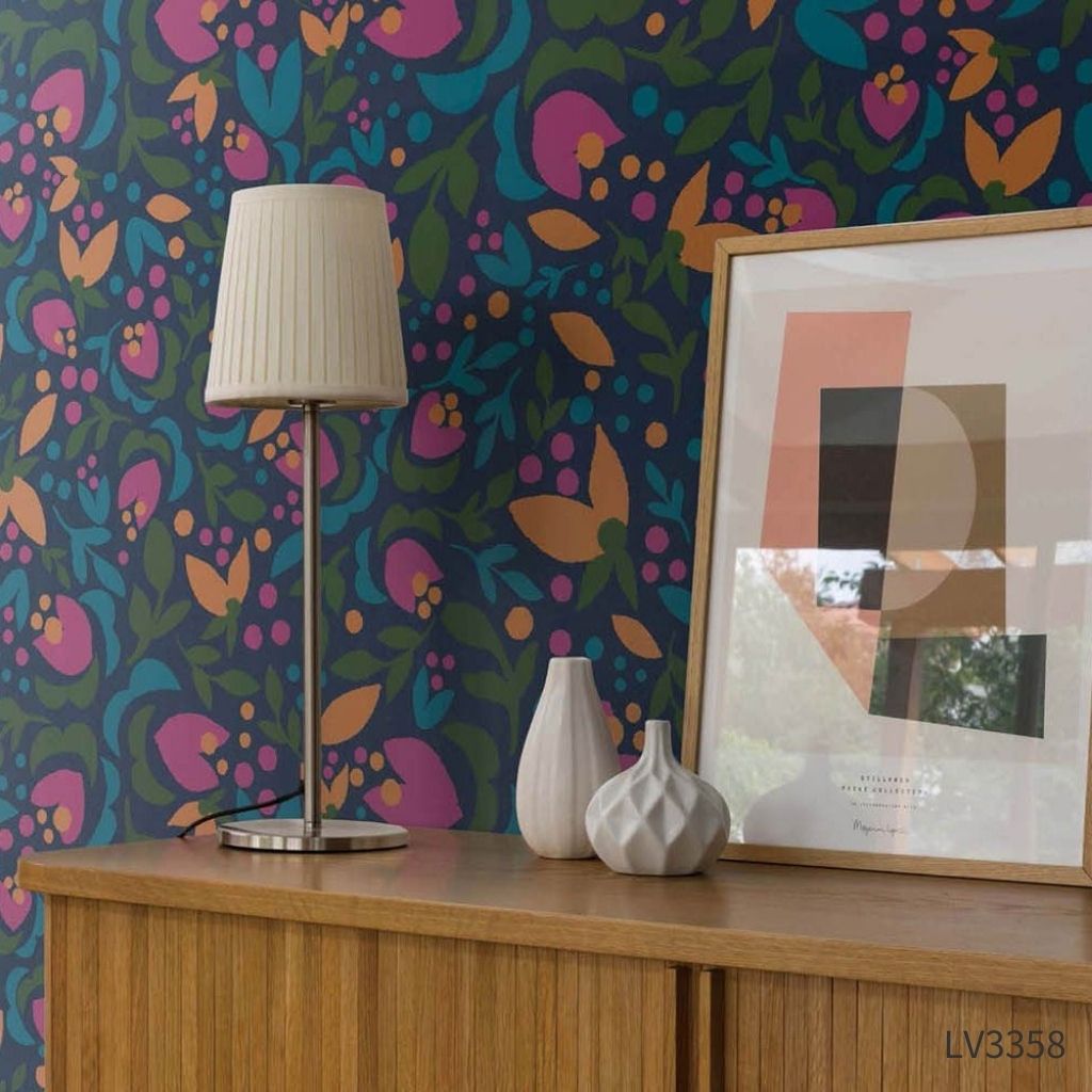 ビビッドな花畑|LV3357・LV3358|サンプル