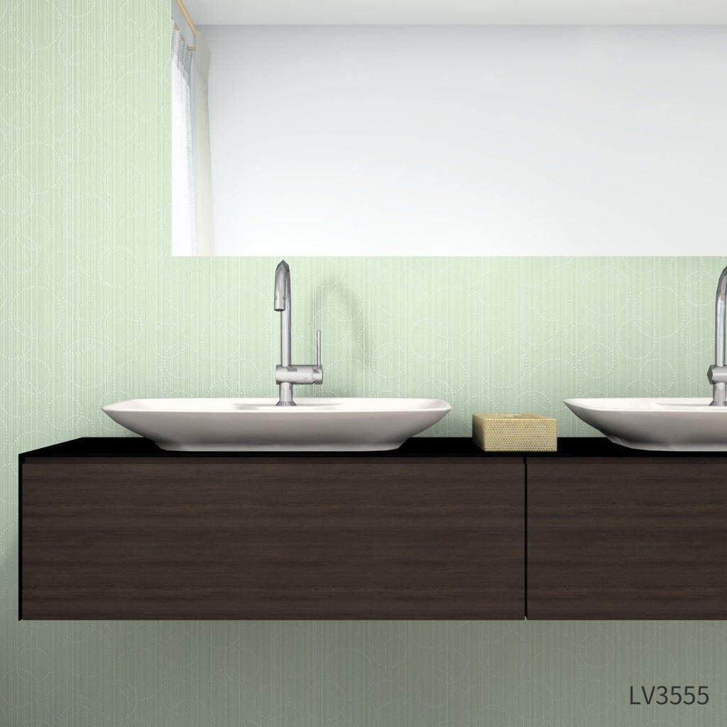 消臭+汚れ防止 シンプルなストライプサークル|LV3554・LV3555|サンプル