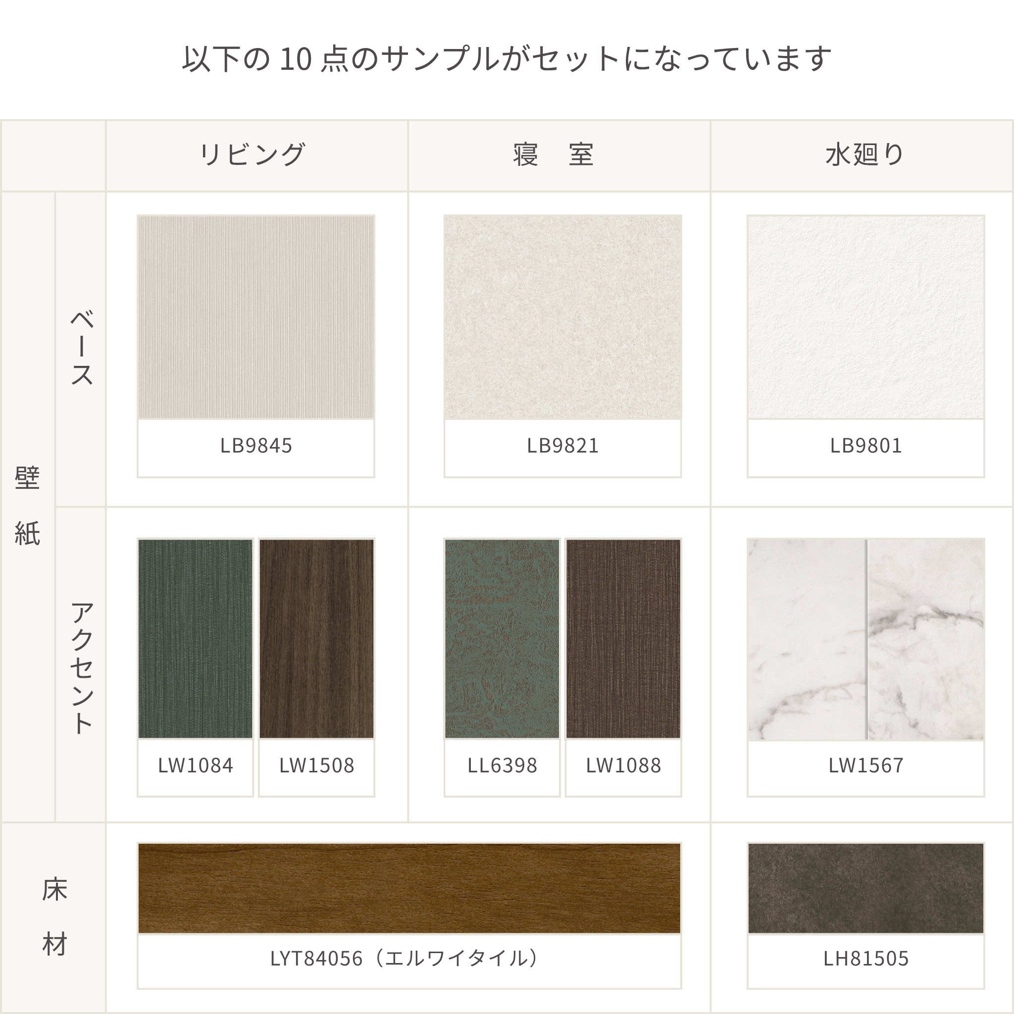【サンプルセット】都会派ホテルライクモダンコーデ