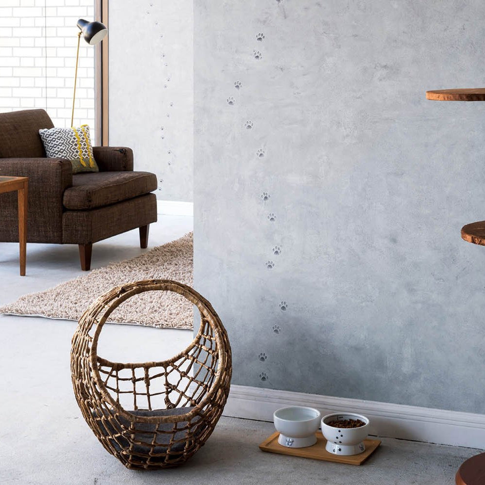 mortar×footprints(footprint)|LL7259|のり付き壁紙