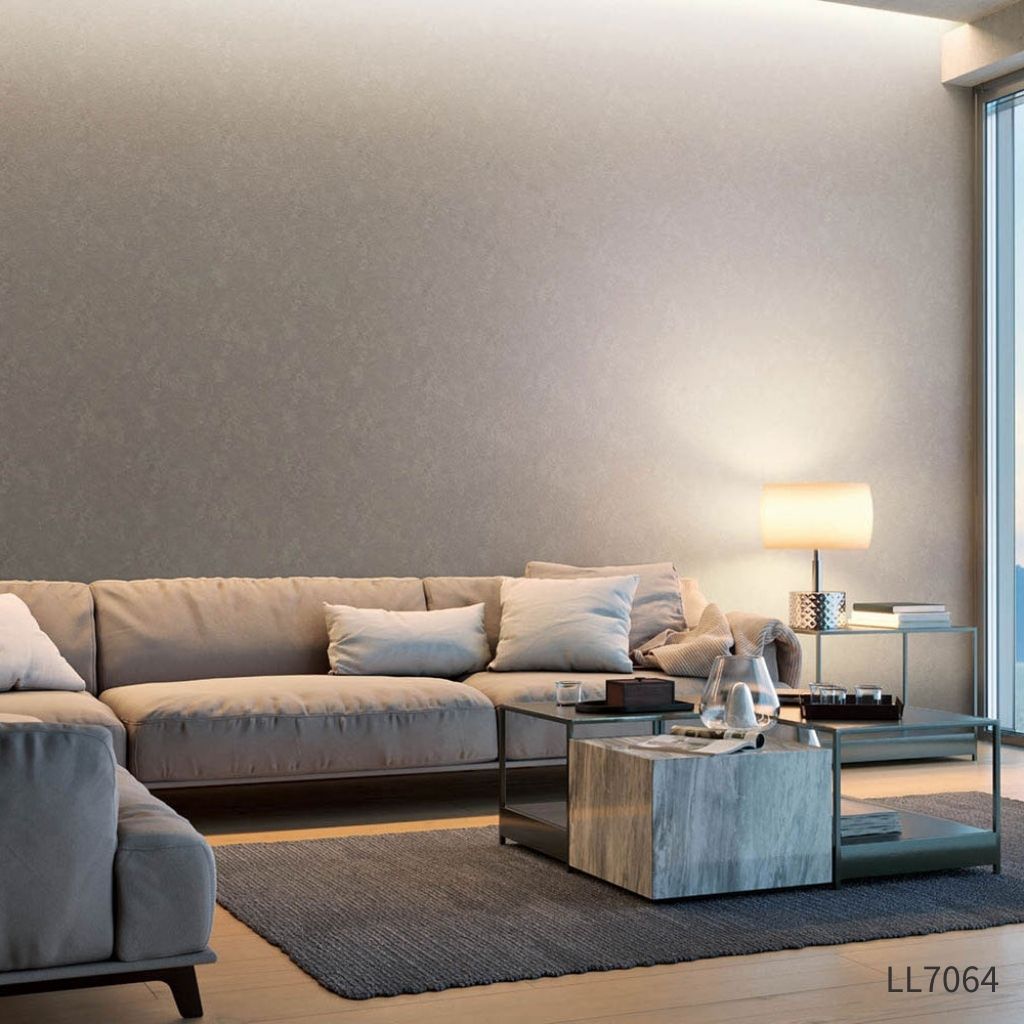 マットな塗り壁風|LL7064・LL7065・LL7066|のり付き壁紙