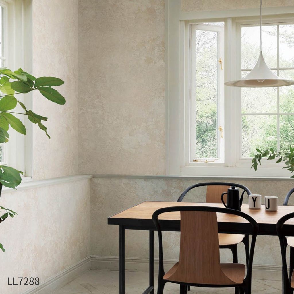 ラスティックな石目|LL7288・LL7289|のり付き壁紙