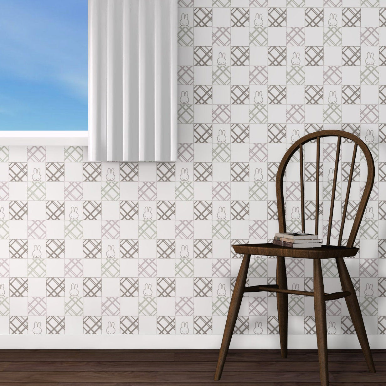 miffy<チェックミッフィー>|LV3429|サンプル