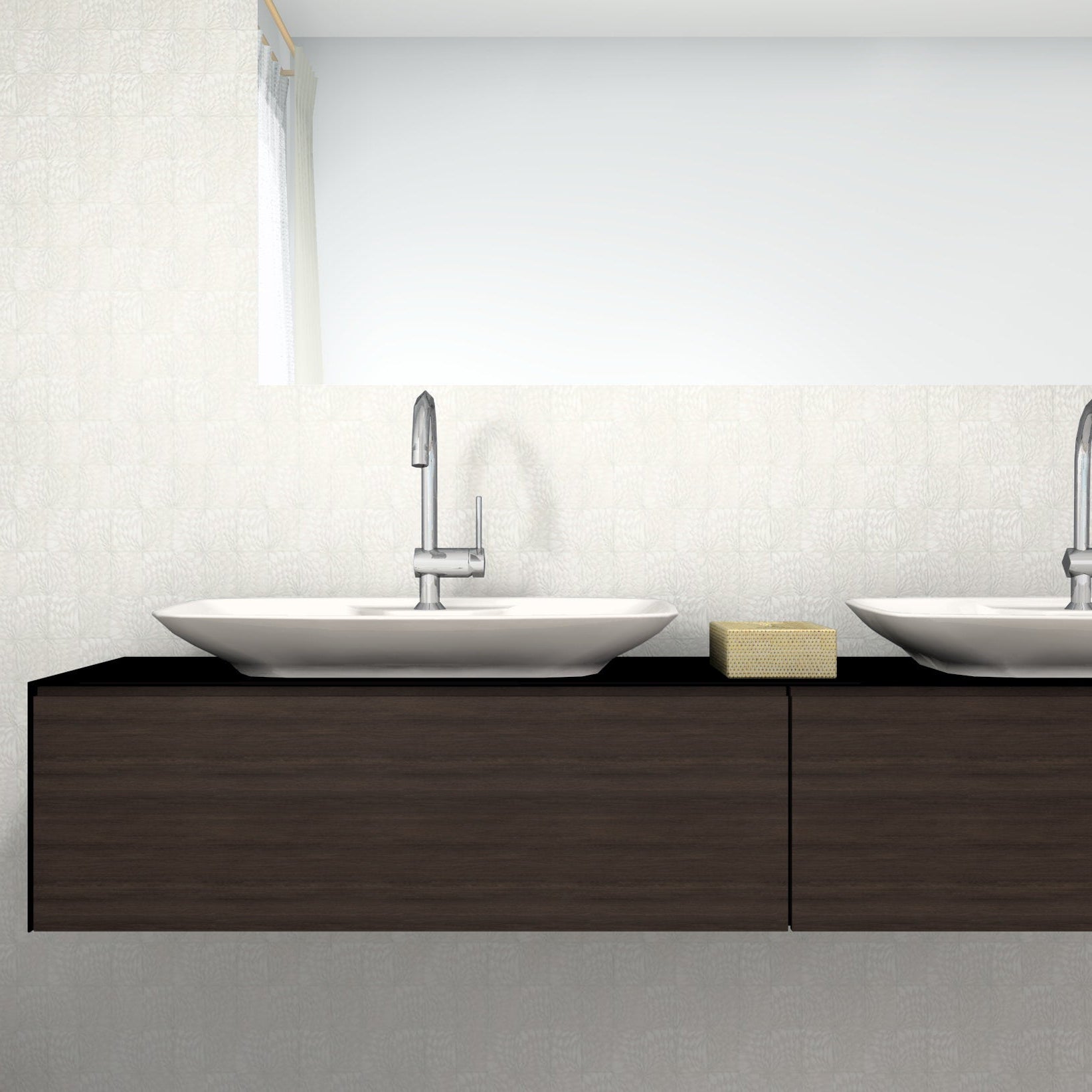 消臭+汚れ防止機能付き 幾何学なタイル柄|LV3512|サンプル