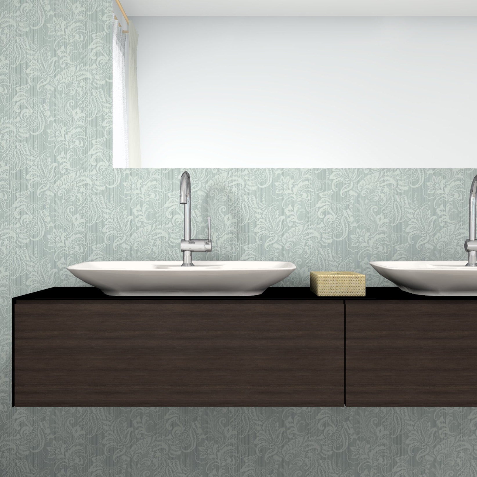 消臭+汚れ防止 エレガントな花柄|LV3548|サンプル