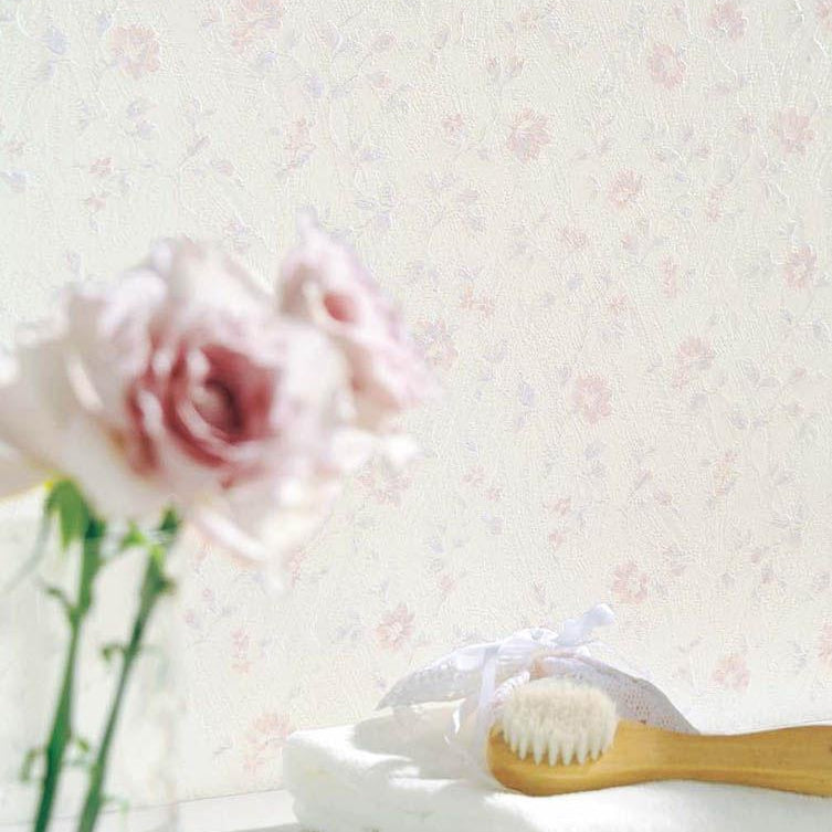 消臭壁紙 ピンクの花|LV3568|サンプル
