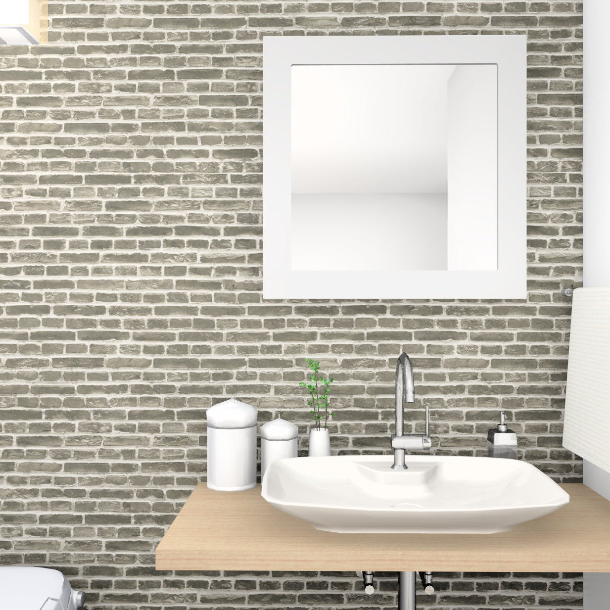 ブリティッシュ風レンガ柄|LV3230|サンプル