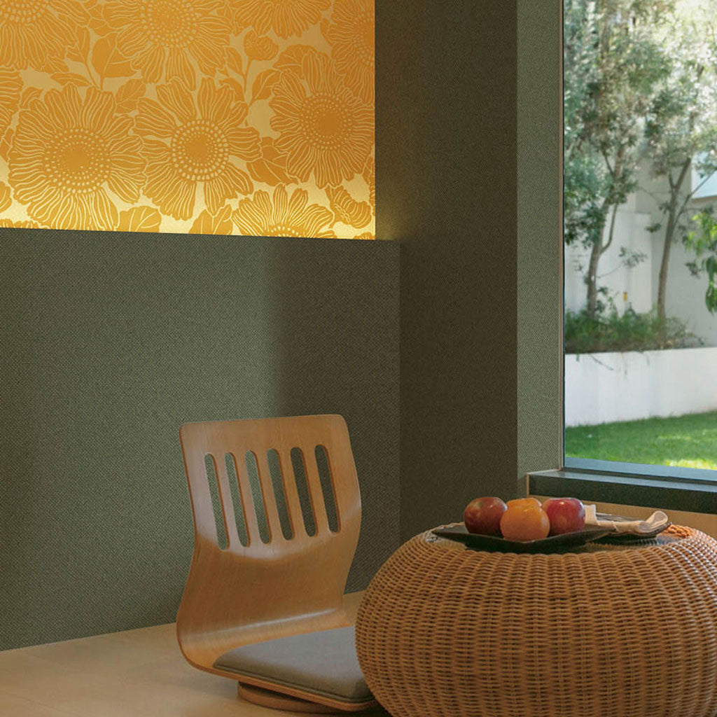 ひまわり|LW145|のり付き壁紙