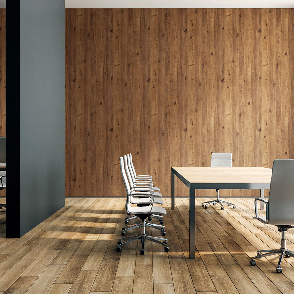 パイン板目(目地なし)|LW226|のり付き壁紙